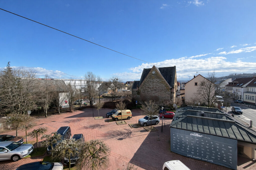 Aussicht Parkplatz